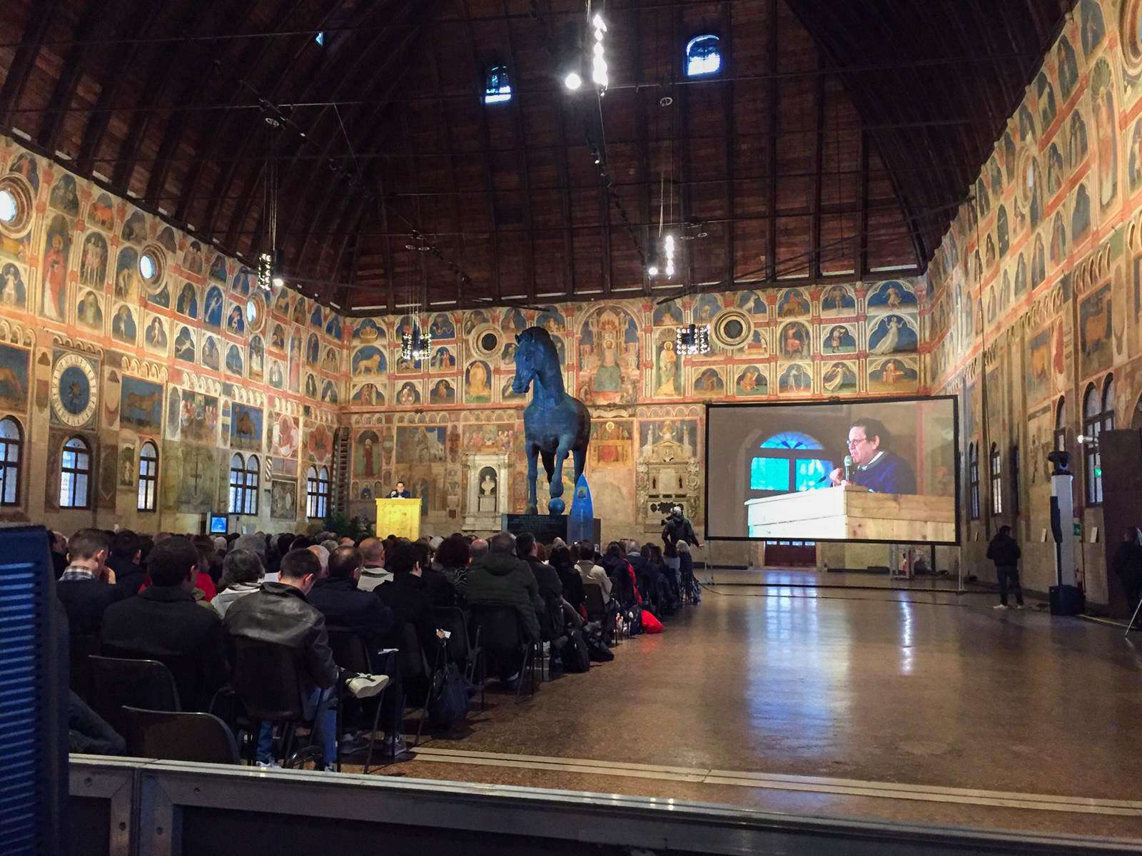 Celebrazione per l'anno Galileiano - Palazzo della Ragione (Padova)