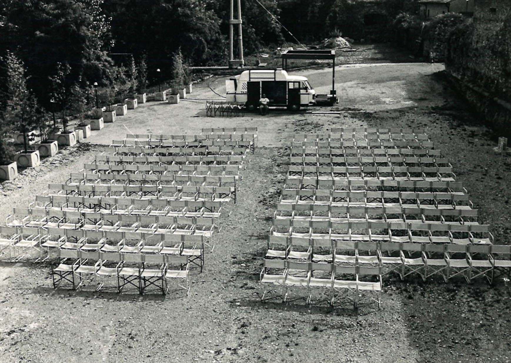 Mura antiche di Padova. Cinema parco Golena ex macello
